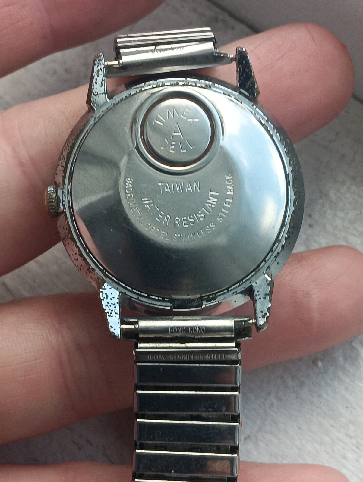 Vintage Timex Electric Dynabeat Watch Needs Battery