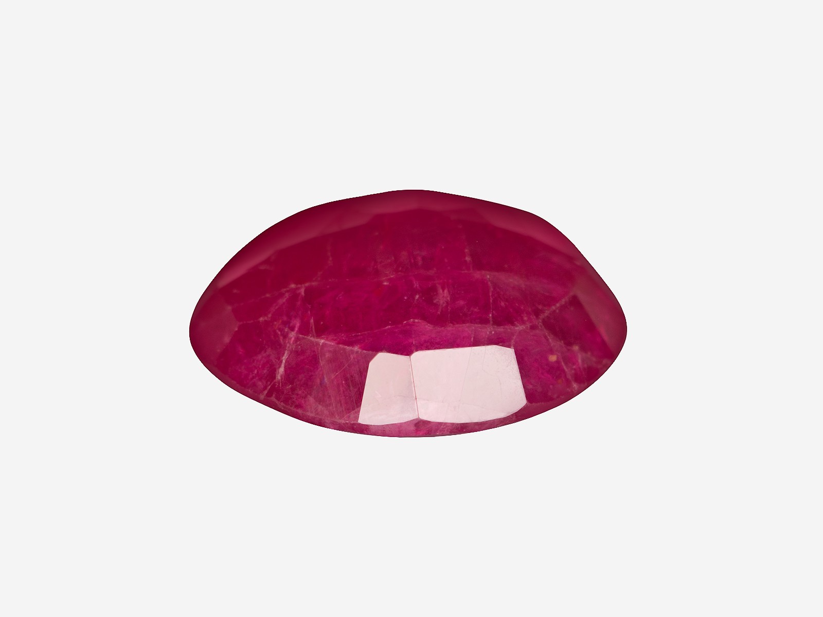GII Certified MOGOK BURMA Ruby 3.04 Ct. Natural Untreated CUSHION Loose Gemstone