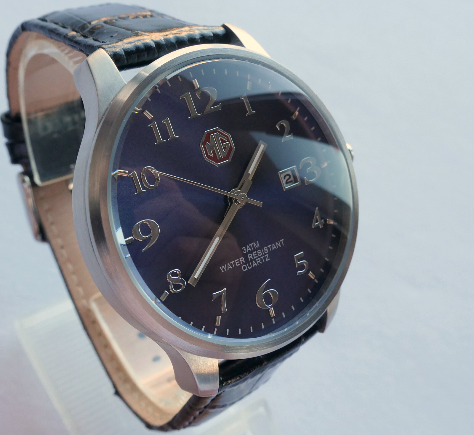 MG Morris Garages BMC MGA MGB Classic Aviator Driver Sport Car Accessory Watch