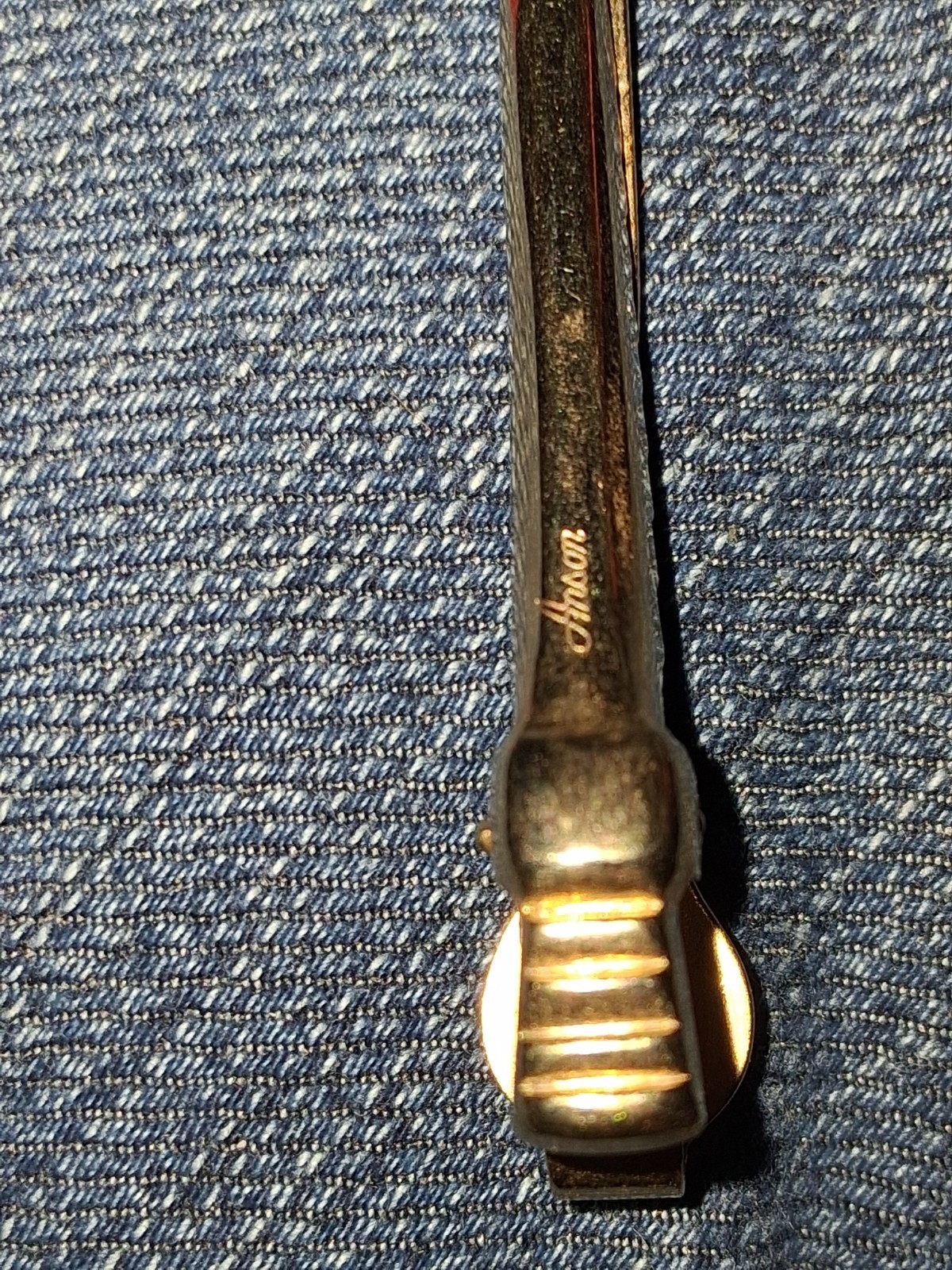 Tie Clip Craftsman Tools Tie Bar vintage Necktie Holder Employee Recognition