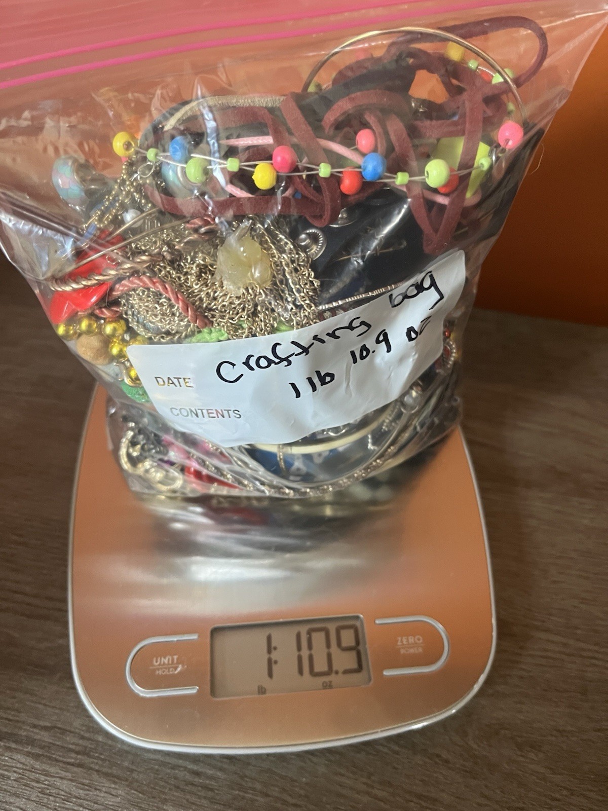 Crafting Jewelry Bag 1 Lb 10.9 Oz
