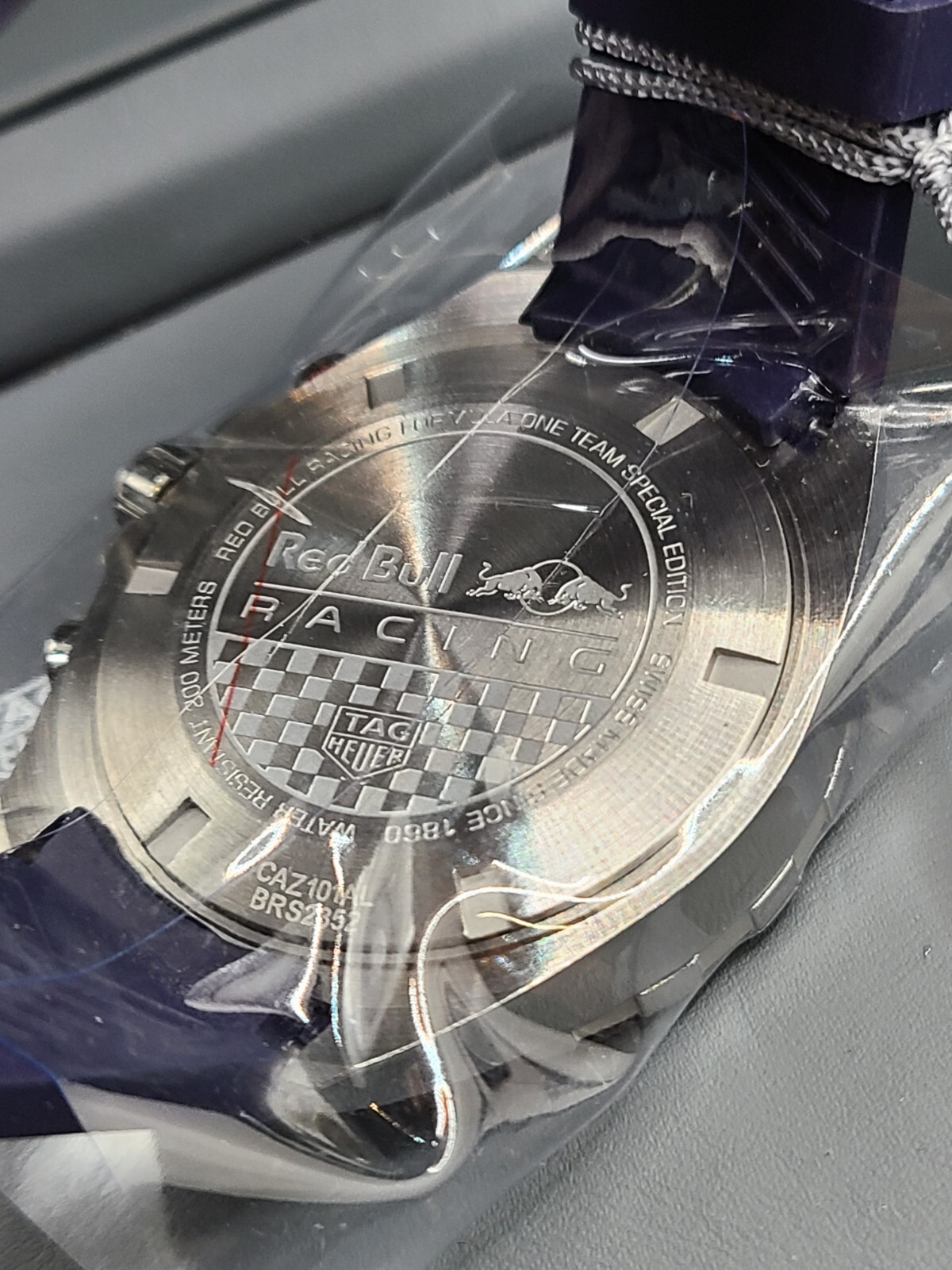 Tag Heuer Formula 1 Red Bull Racing Special Edition Chronograph Quartz Blue Dial