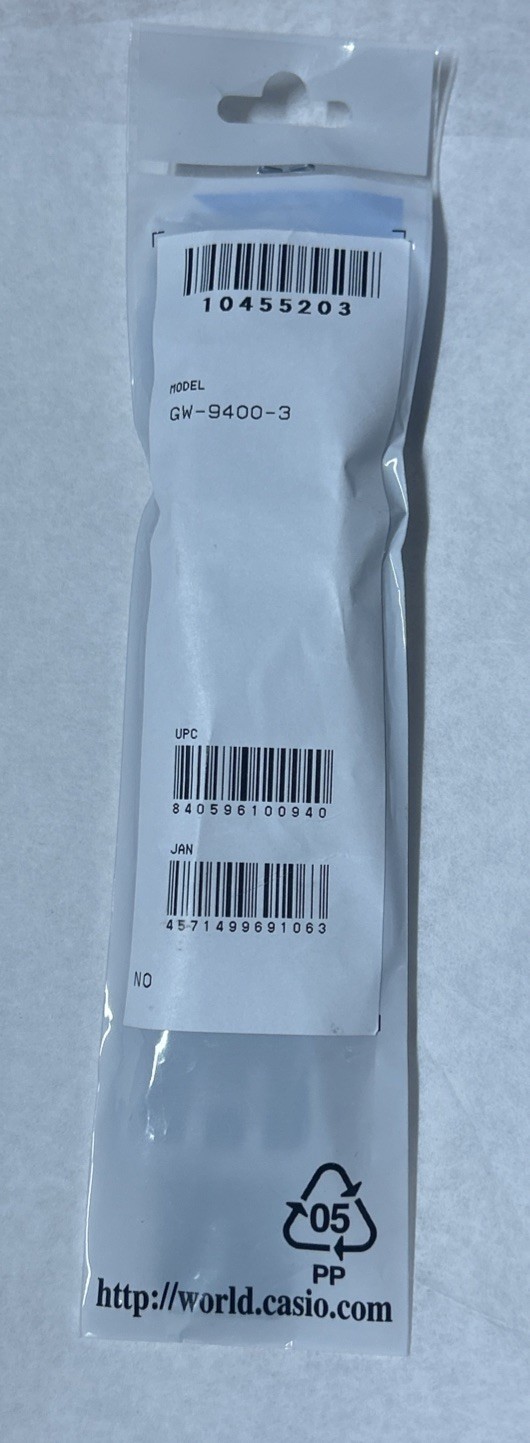 Casio Genuine Band 10455203 GW9400-3