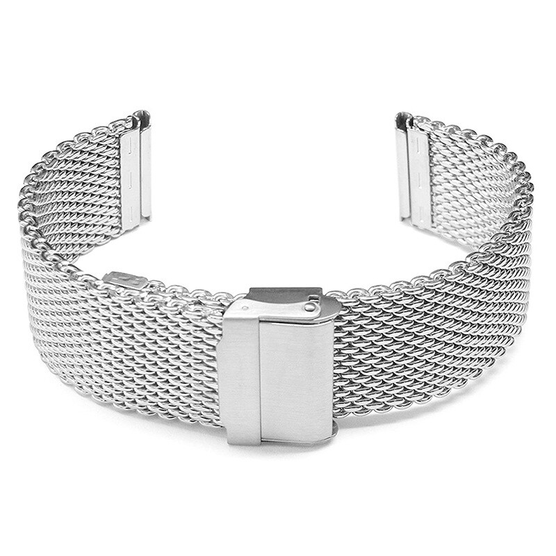 Rugged Stainless Steel Milanese premium Mesh Watch Strap Bracelet 18/20/22/24mm