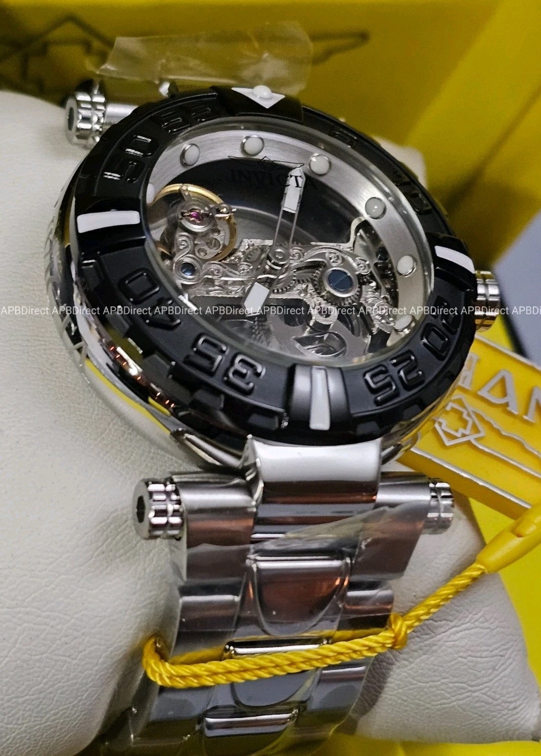Invicta Subaqua Noma I – Automatic BRIDGE Mvmnt Skeleton – Blue LUME mens watch