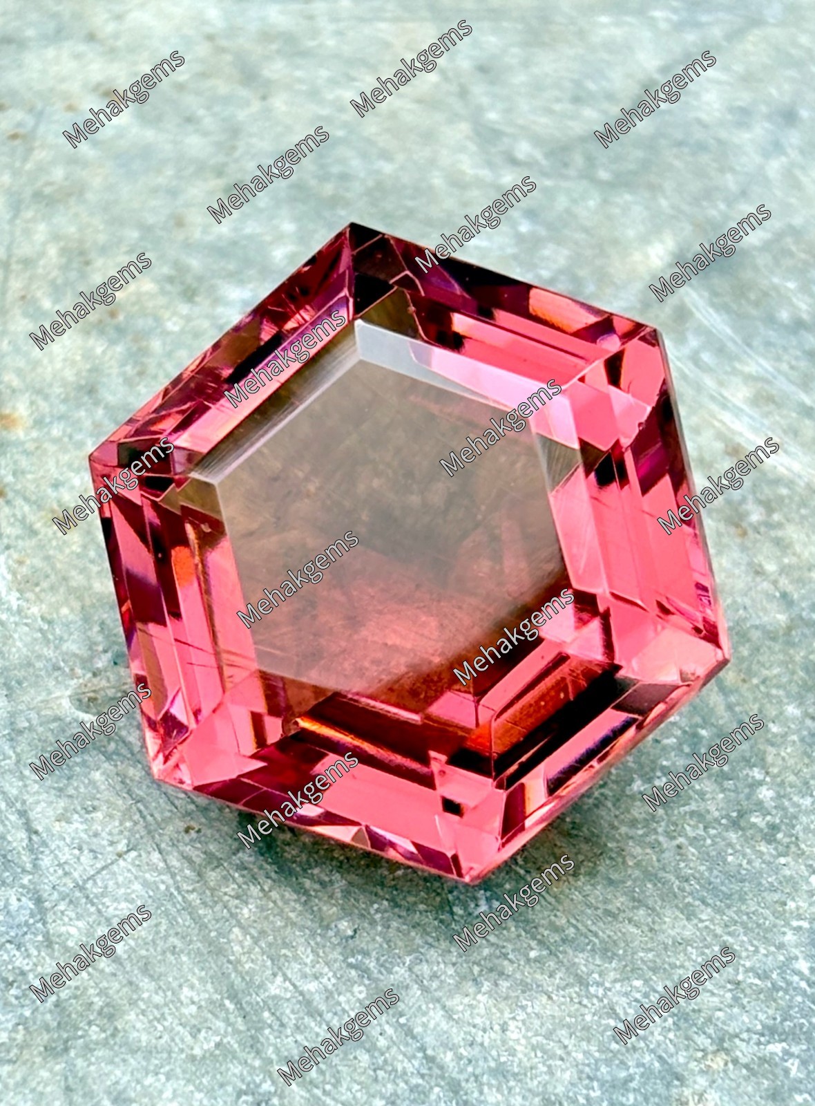 36 Ct Zultanite Gemstone, Color Changing Diaspore, Hexagon Cut, Jewelry Making