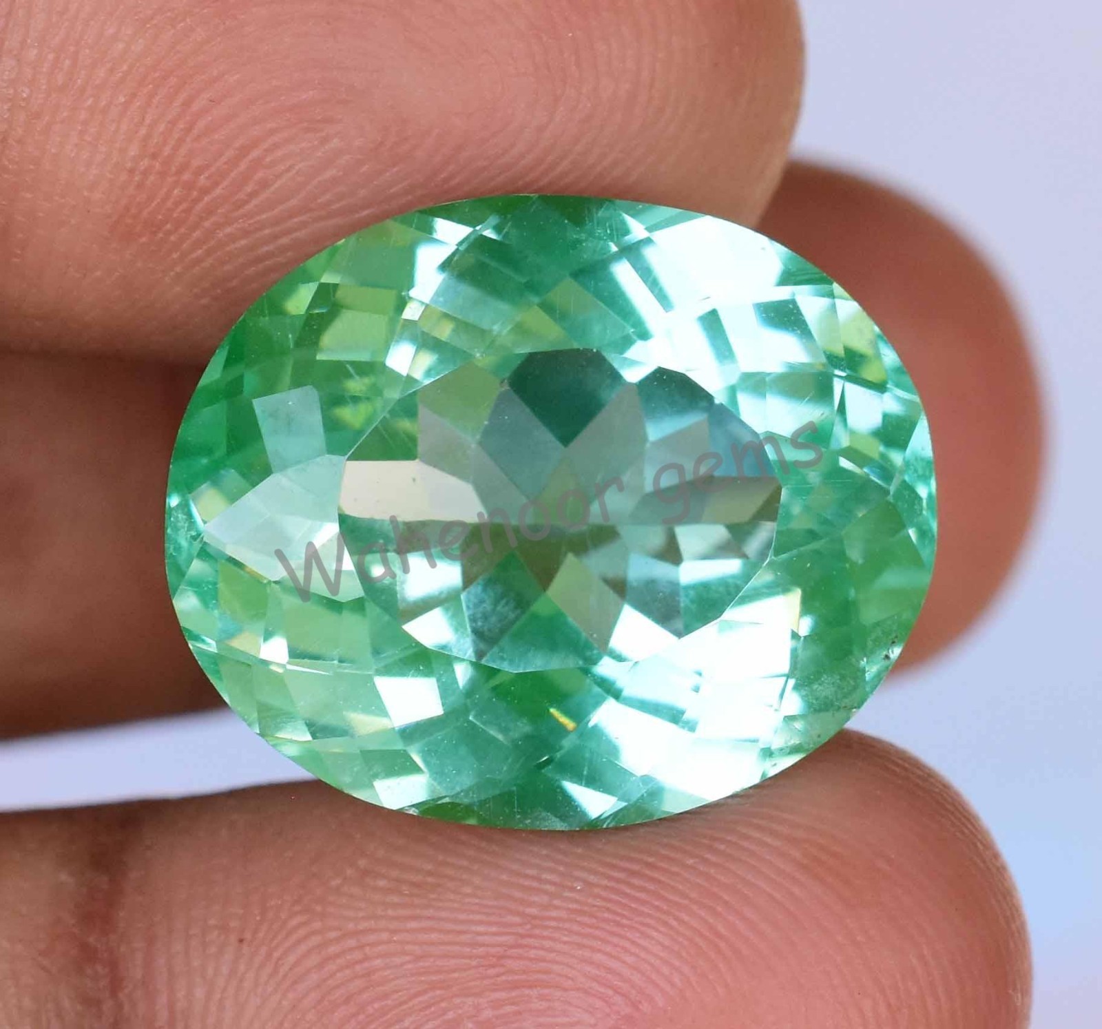 22.65 Ct Natural Paraiba Tourmaline Oval Blue Green Neon Copper Certified Gems
