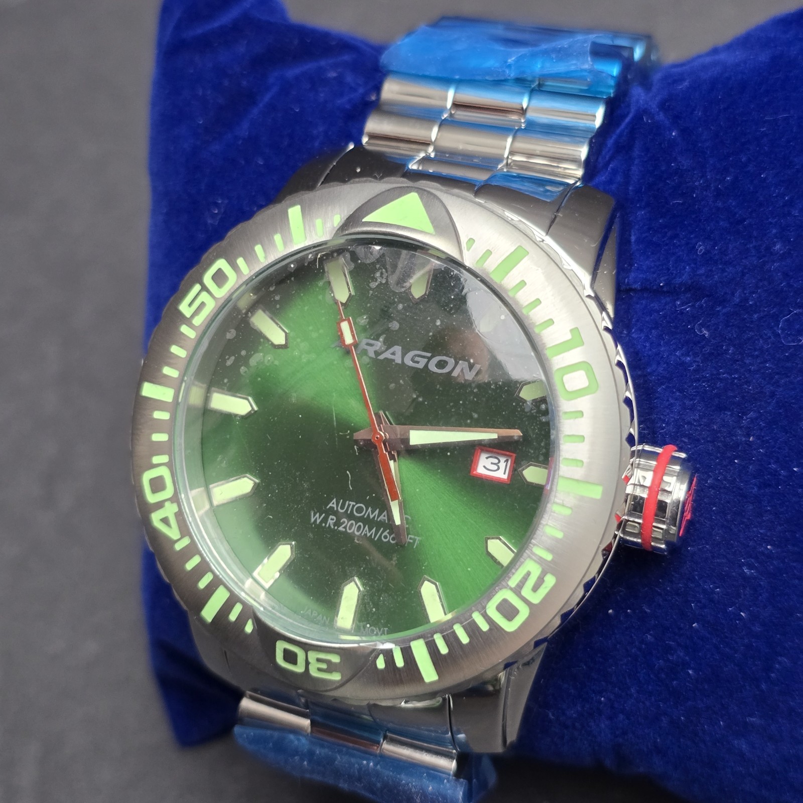 Men’s Aragon Matador 50 NH35 Automatic Watch A313GRN