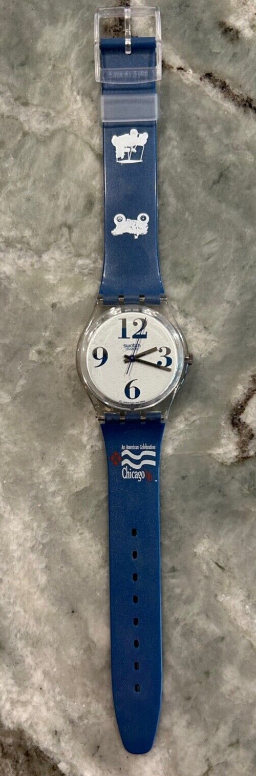 Swatch Special – An American Celebration Chicago ‘96 – GK170C – Mint Condition