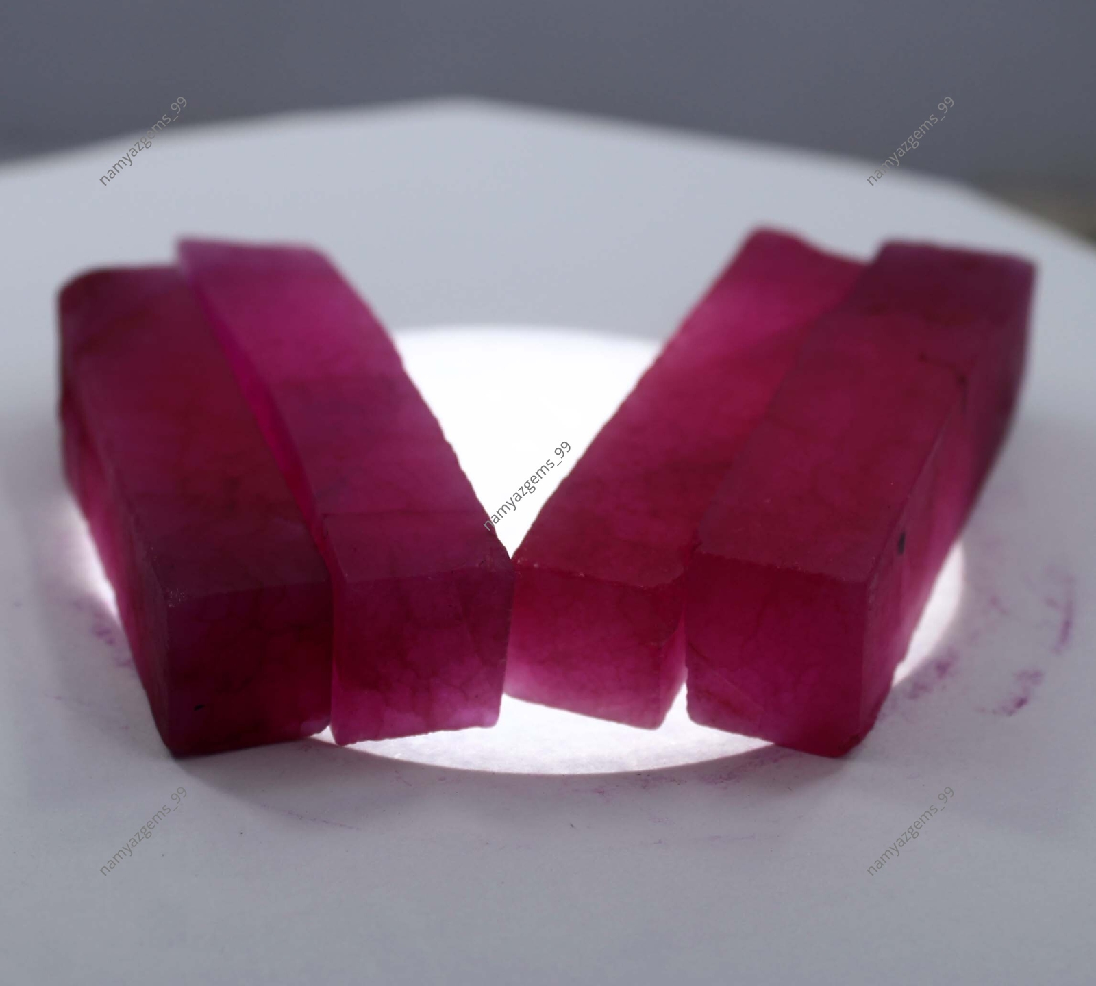 Natural 500.50 Ct Ruby Huge ROUGH Earth Mined CERTIFIED Red Loose Gemstone lot