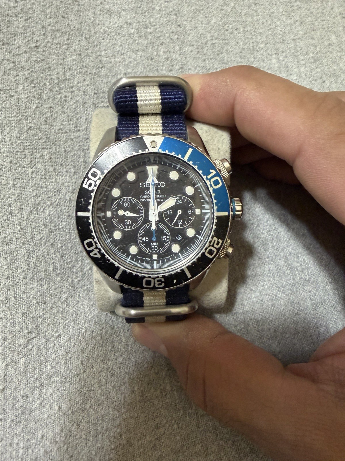 Seiko Prospex Men’s Black Watch – SSC017