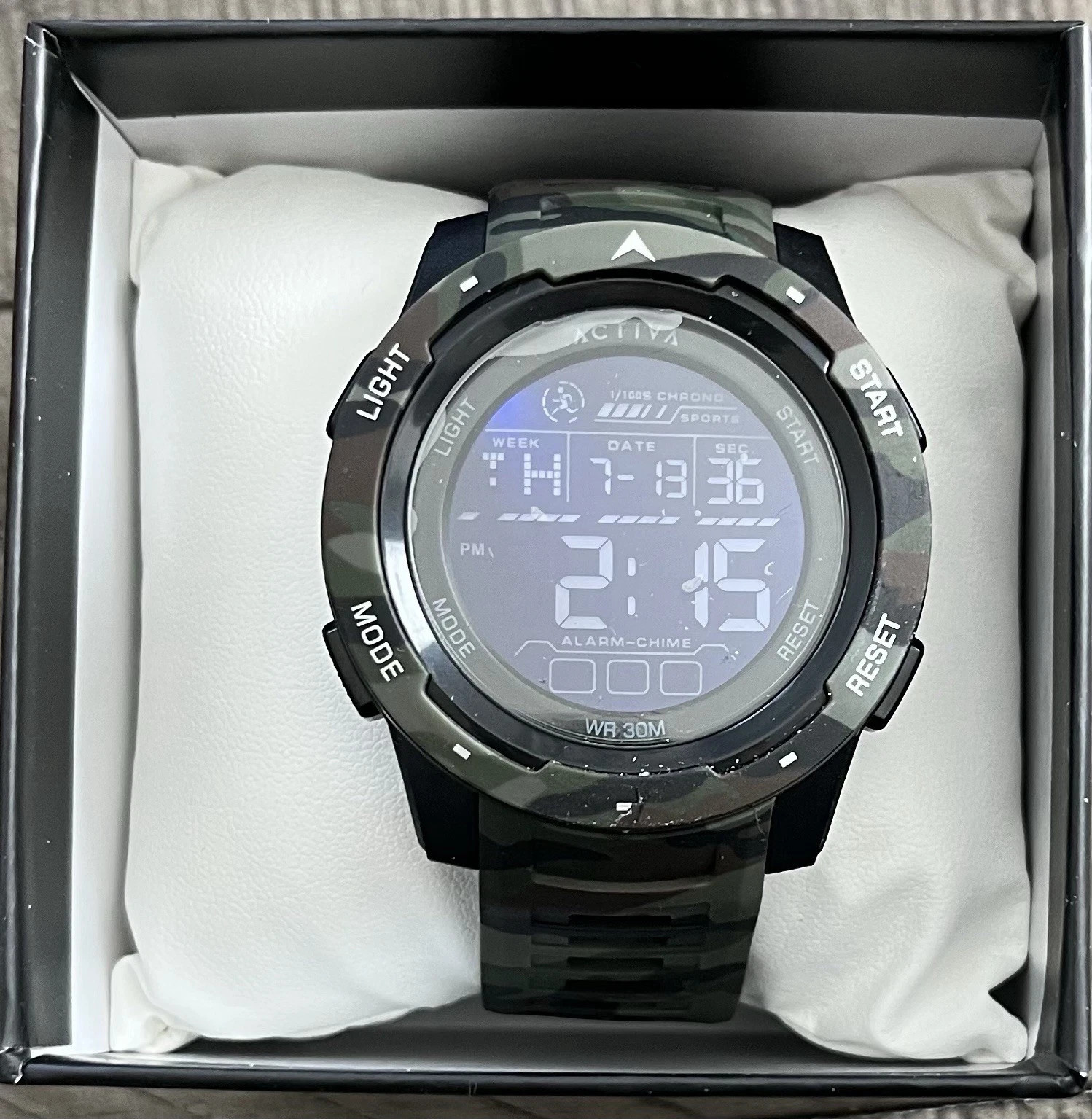 Activa X Terrain Invicta Digital Watch 45mm Camouflage Green ACW8105MC-001