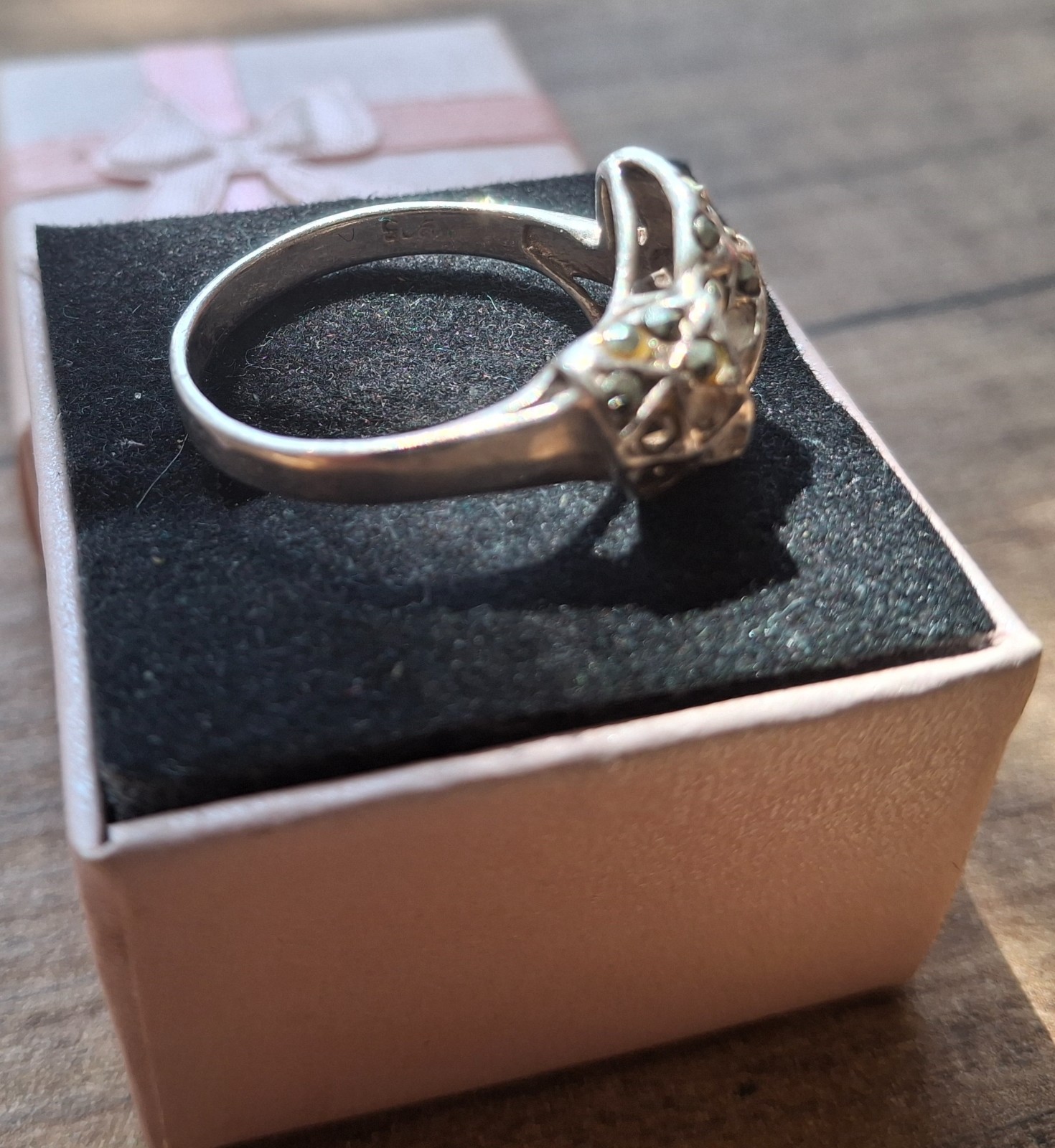 Vintage USSR RING IN STERLING SILVER 925 size 9(19)