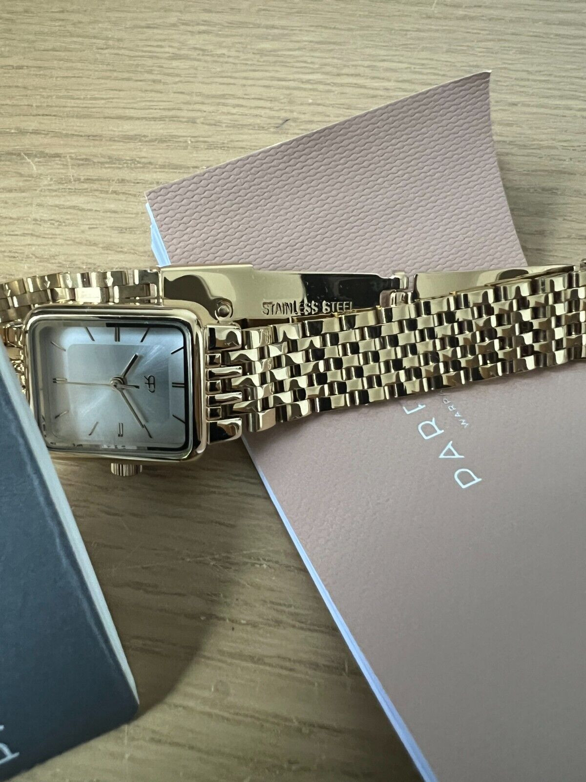 Parfois Ladies Watch With Stainless Steel Wristband