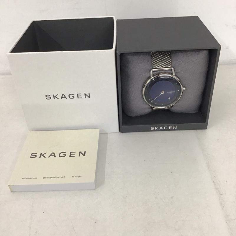 SKAGEN analog (quartz) wristwatch Watch Analog (Quartz) SKW2738 with box USED 2N