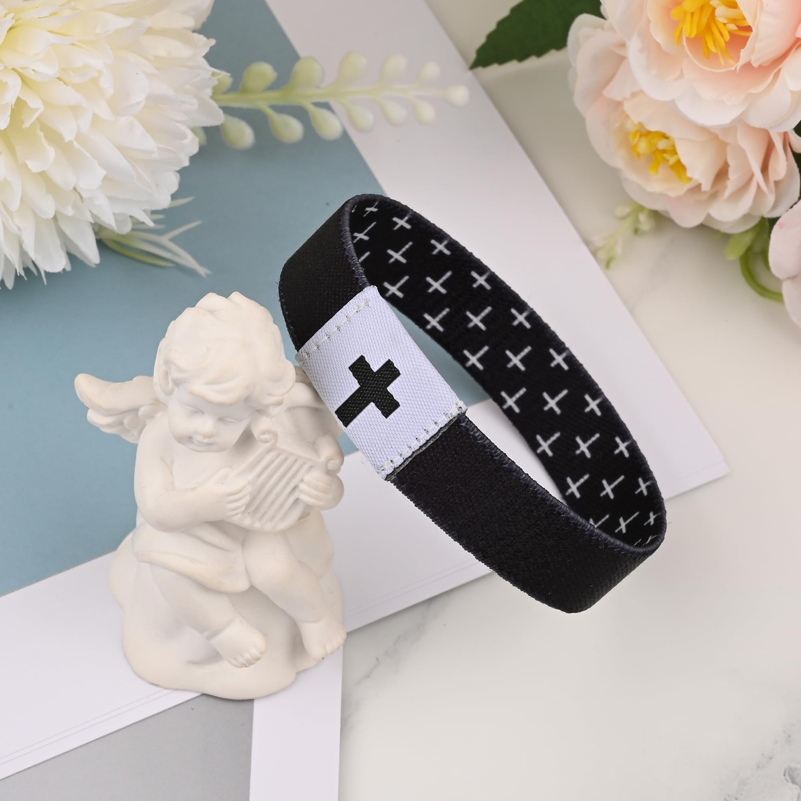 Daily Bible Verse Bracelet, Christian Bracelet for Women Men, Christian Jesus