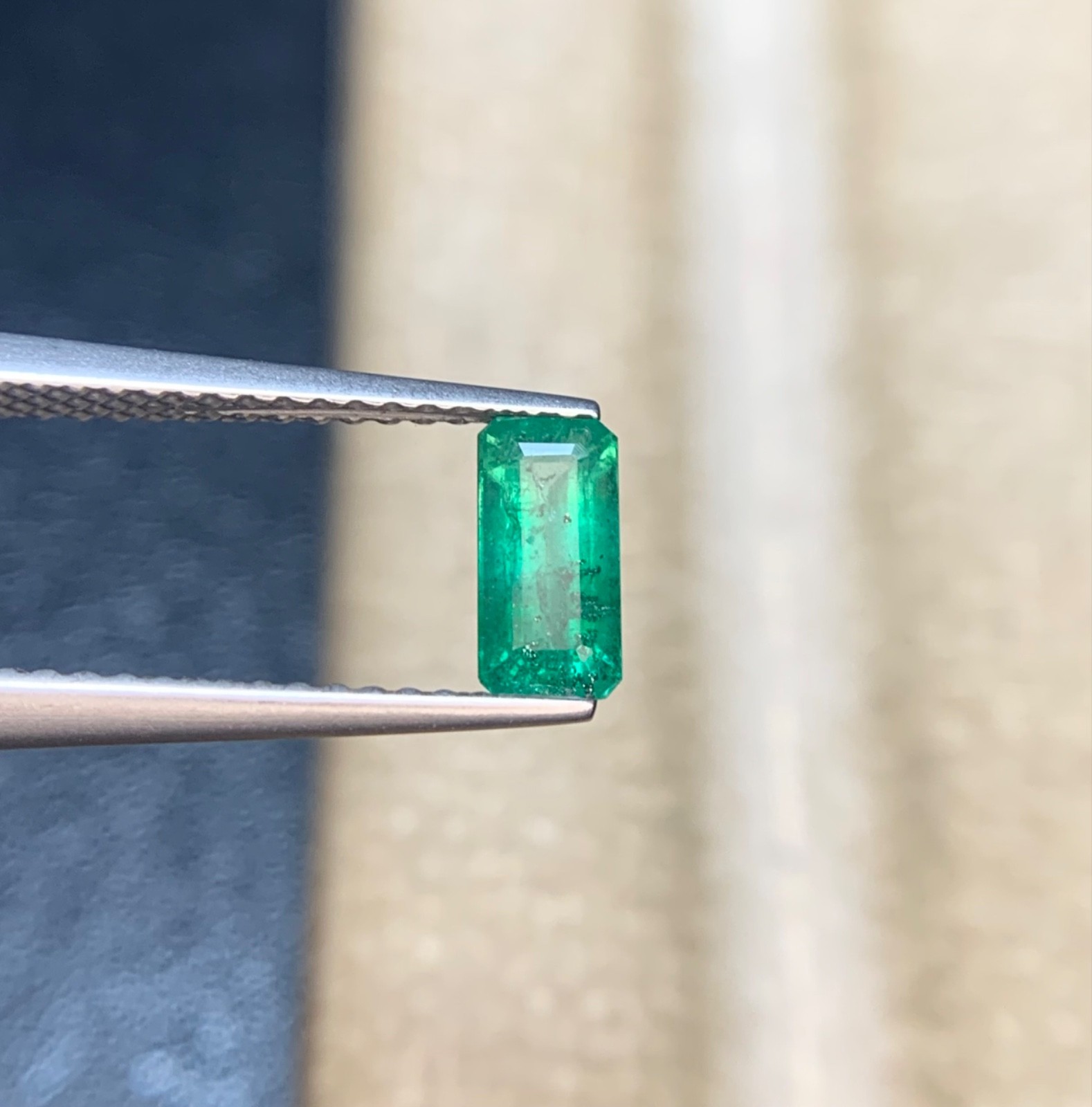 Natural Emerald Gemstone, 0.57 Crt From Swat