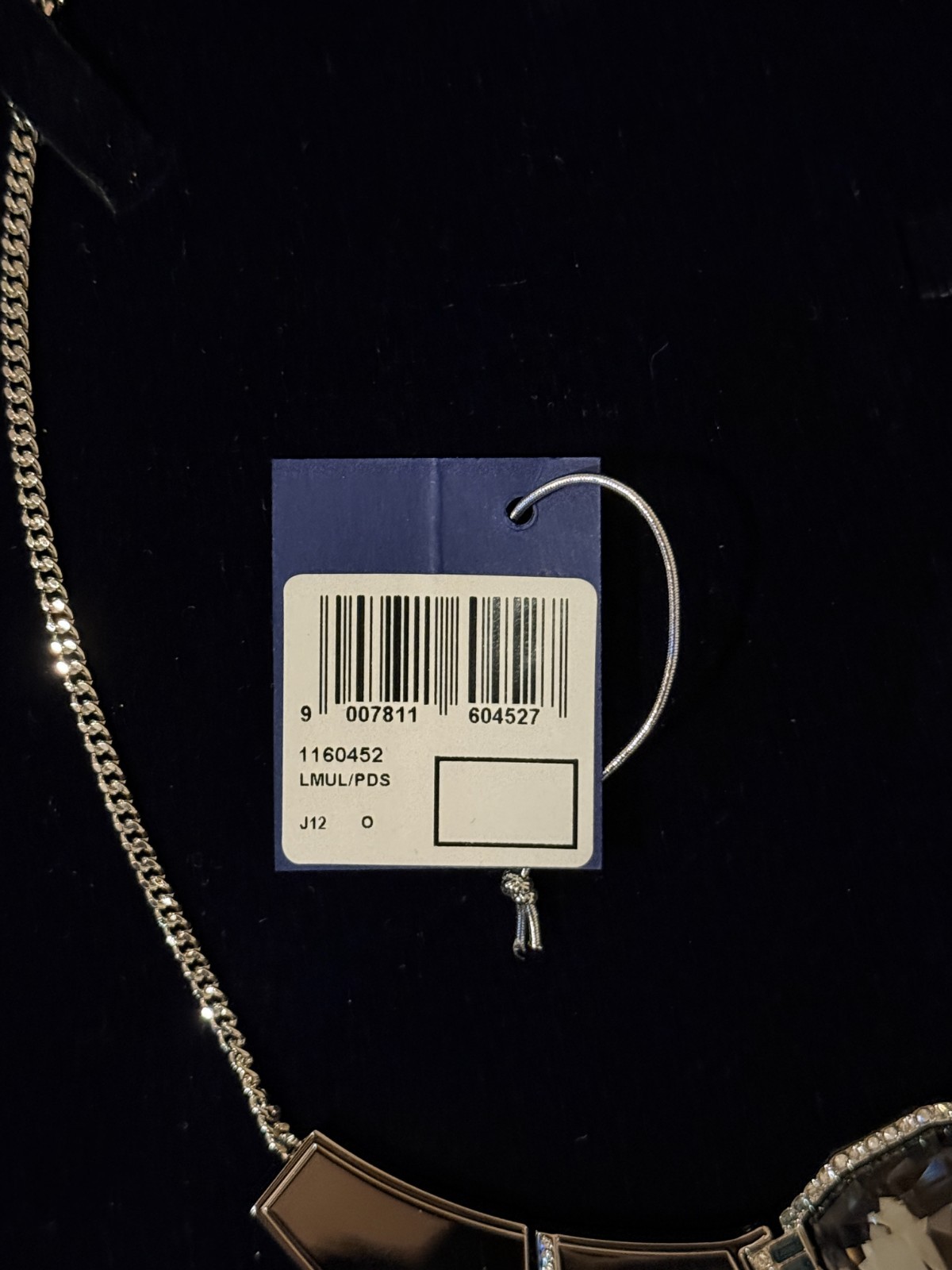 NEW Swarovski 1160452 Crystal Statement Collar Necklace Palladium Plated NWT Box