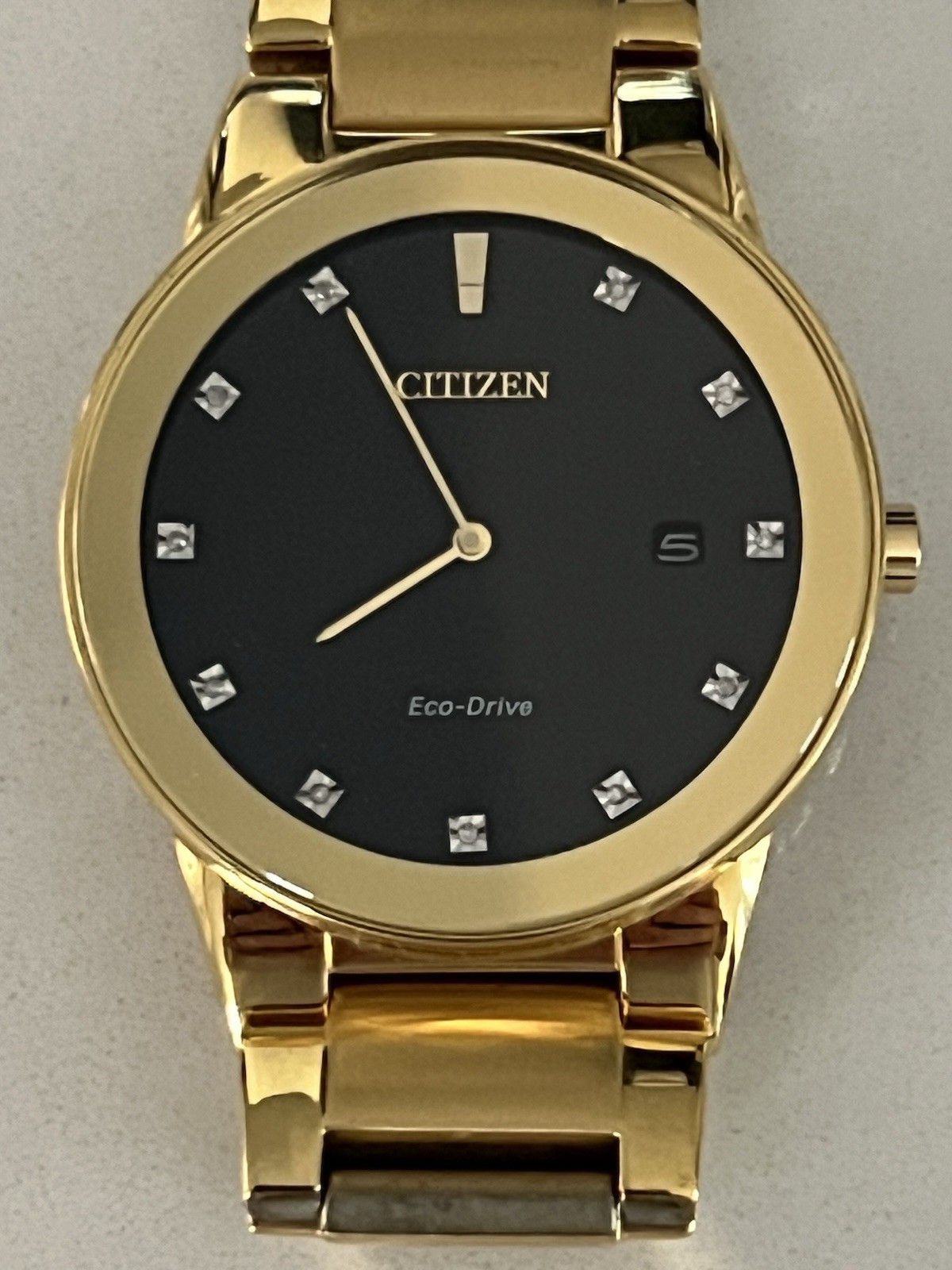 Citizen Men’s Axiom Eco-Drive Diamond