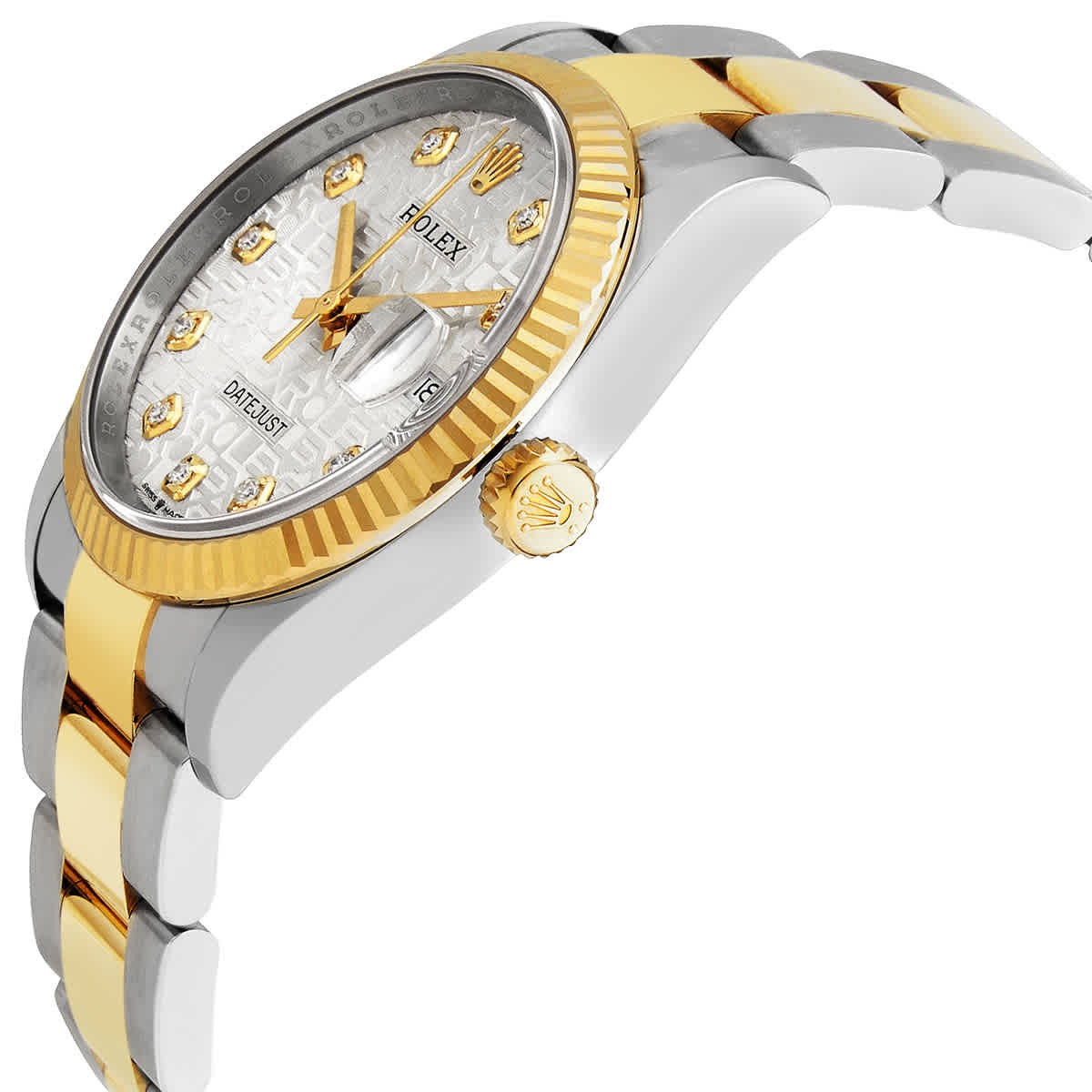 Rolex Datejust 36 Silver Jubilee Diamond Dial Men’s Stainless Steel and 18kt