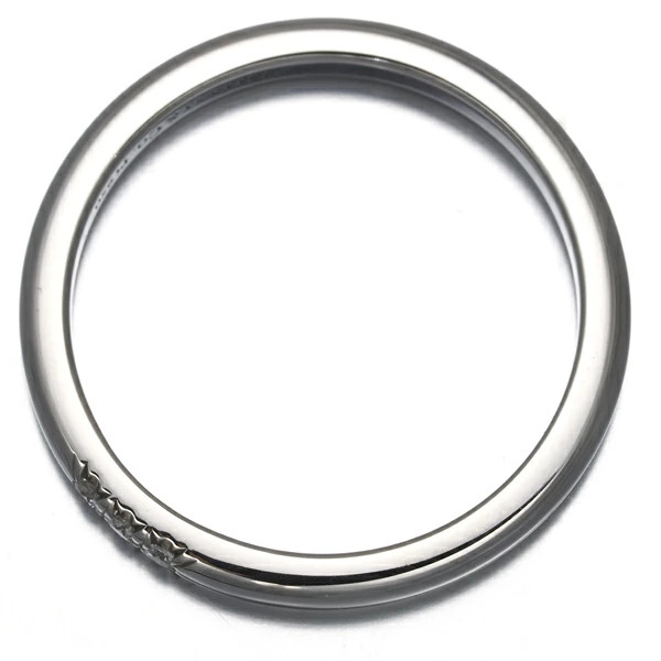Tiffany & Co. Pt950 Ring US 6.5 2mm Width Jewelry