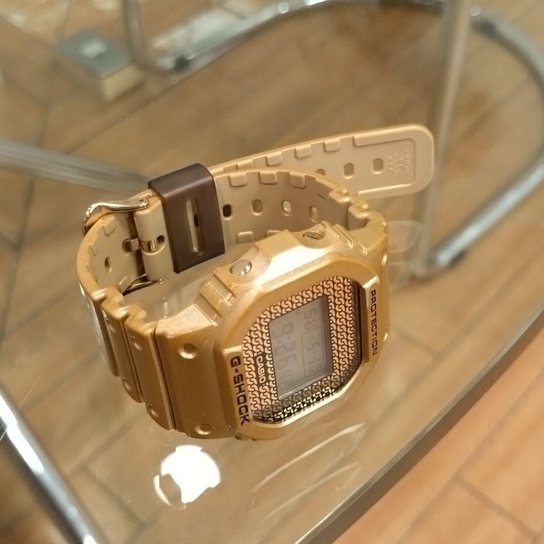 Casio G-Shock DWE-5600HG Hip Hop Gold Black Digital Watch Japan