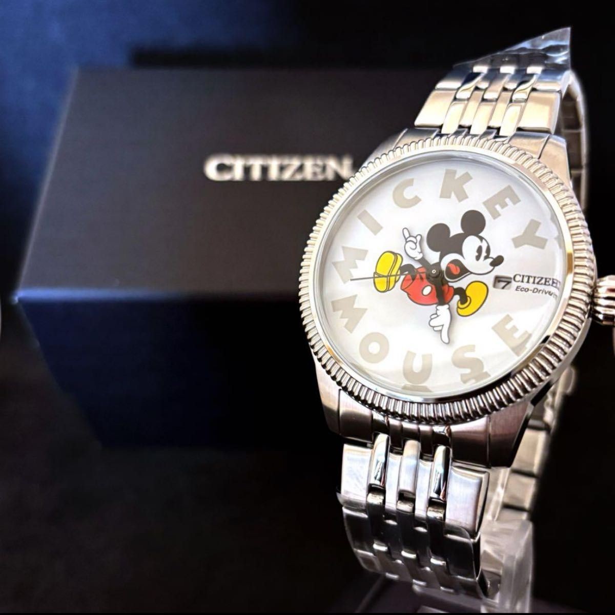 [B1P] Citizen Eco Drive Mickey Mouse Disney Park Watch [q9n]