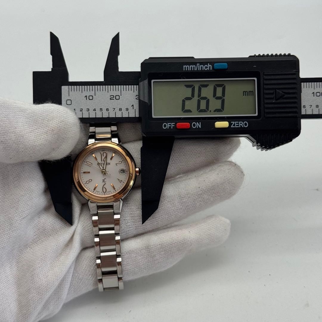 CITIZEN Radio Solar Watch Working Item H058 T017487 Date