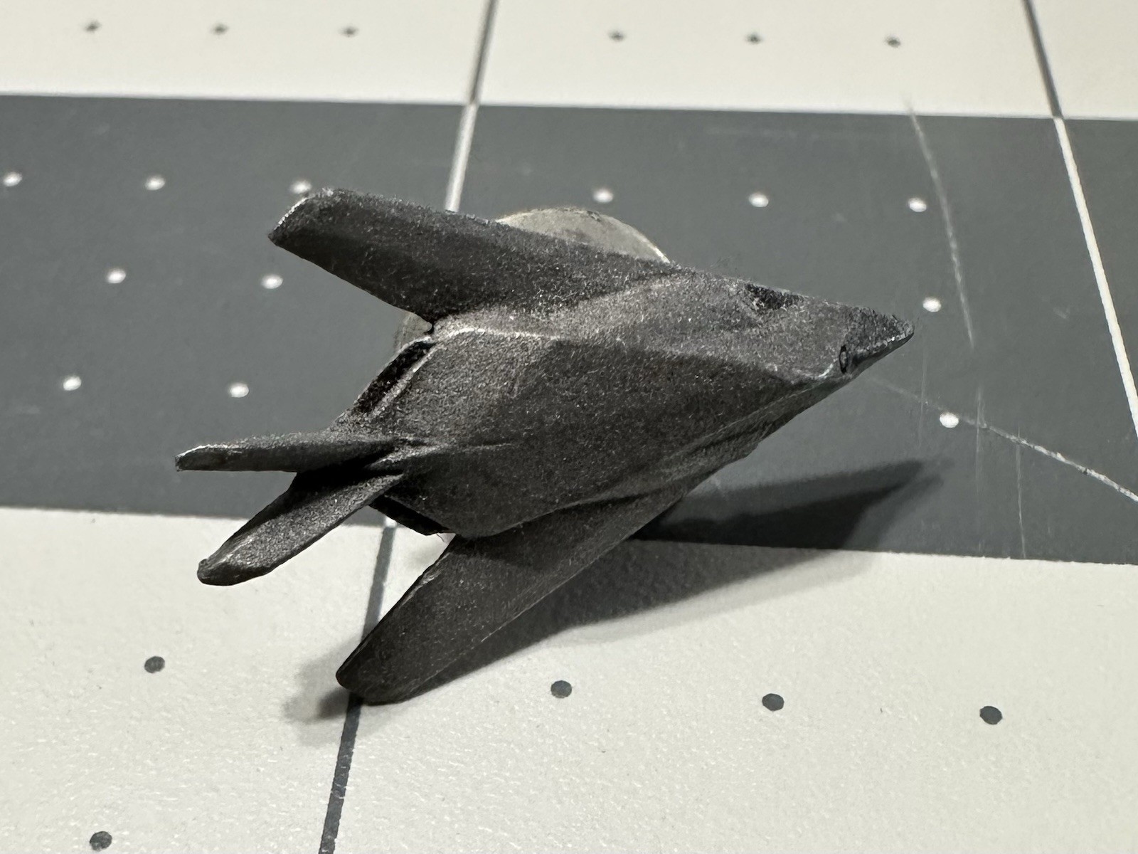 Aviation F-117 NIGHTHAWK stealth attack aircraft Lapel Pin Hat Pin Silver
