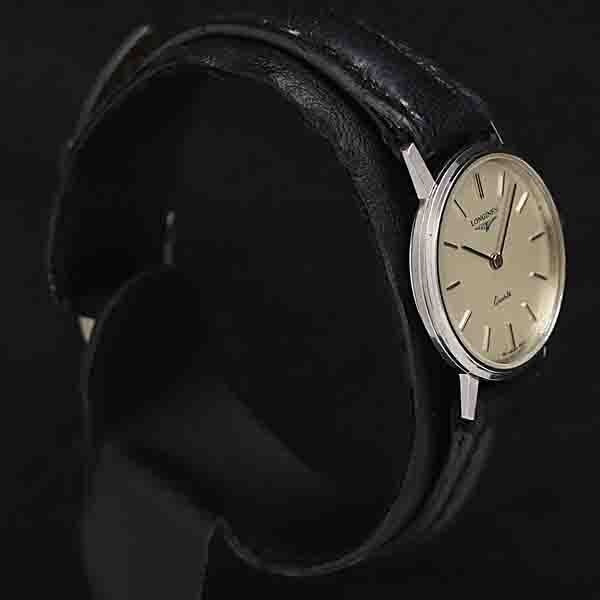 Longines Quartz 21688666 Leather Strap Woman’s Wrist Watch