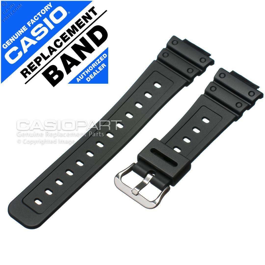 Genuine Casio Black Soft Rubber Watch Band Strap – G-Shock GW-5000 Made in Japan