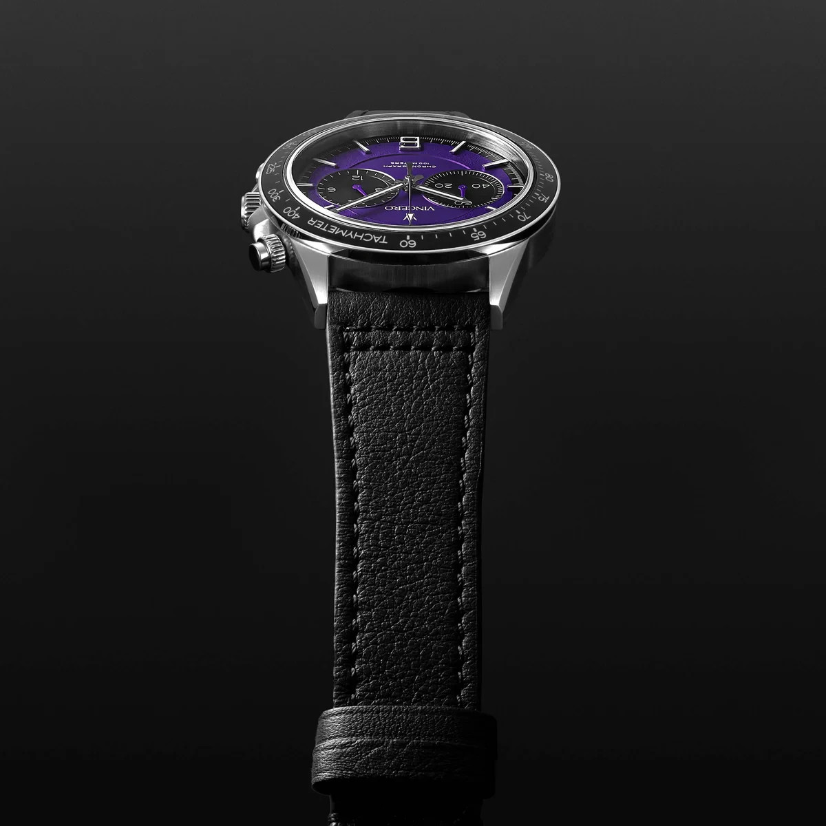 BRAND NEW VINCERO Apex Limited Edition Purple Infrared Seiko VK64 Hybrid