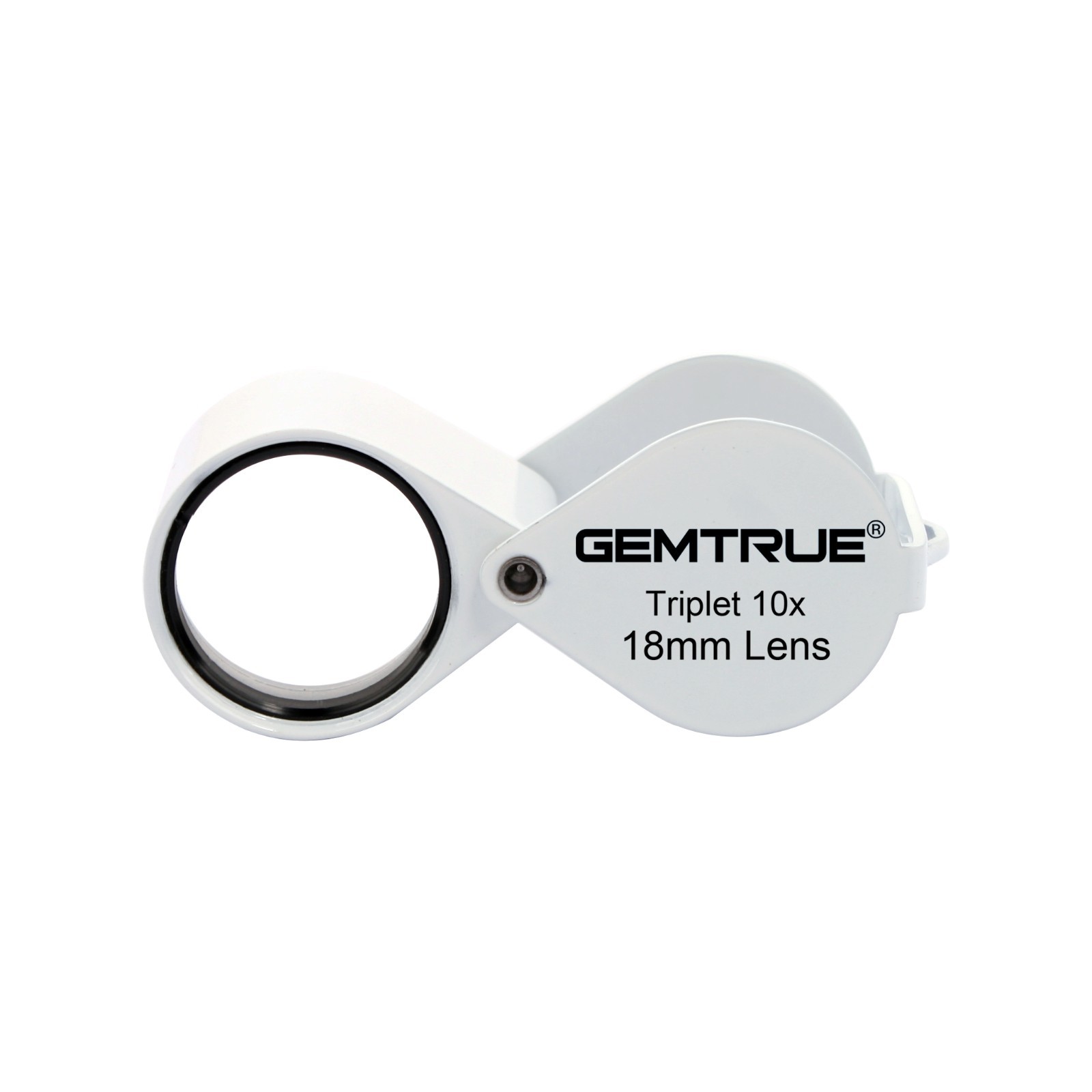 GemTrue 10x Triplet Diamond Loupe 18mm Magnifier DK96004 (3pcs in a pack)