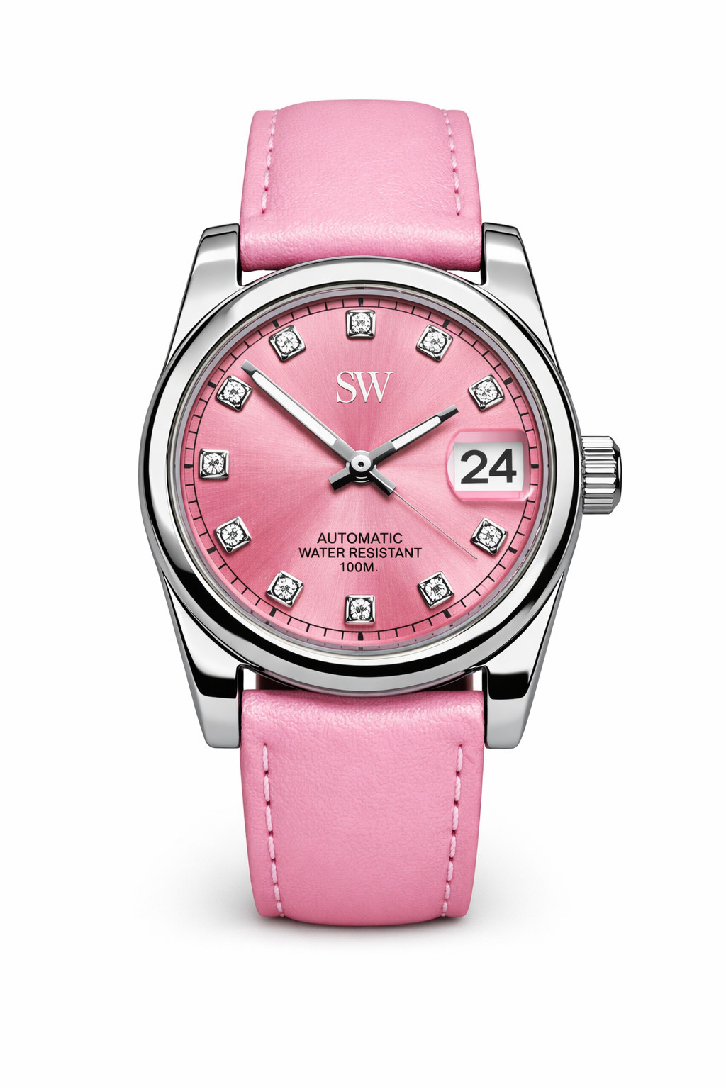 Santana Watch Work Shop Custom Made 36mm Stainless Steel Watch
