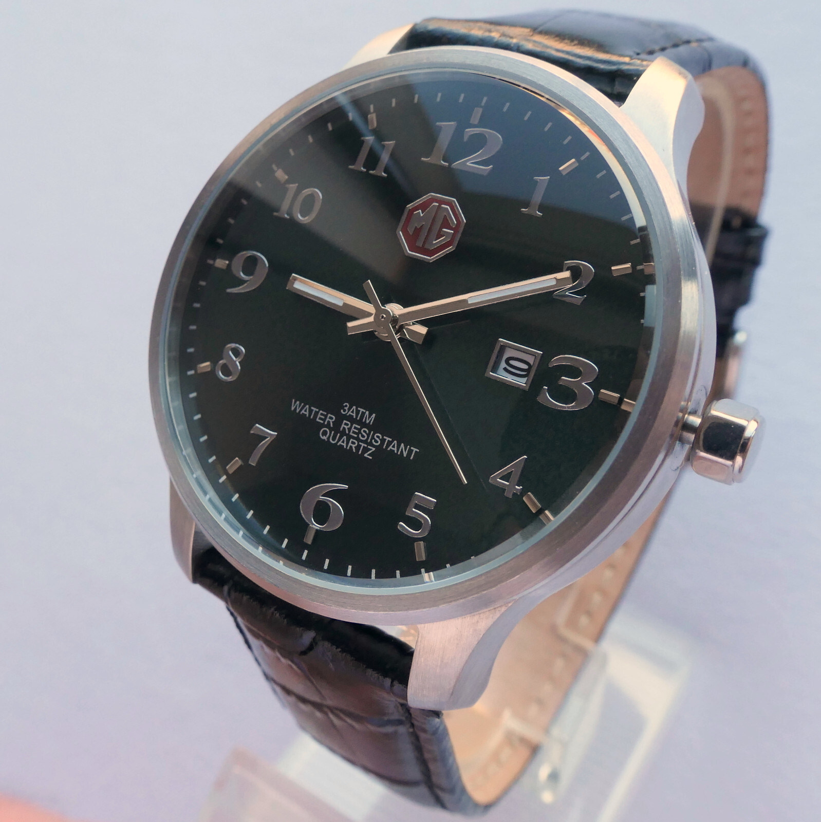 MG Morris Garages BMC MGA MGB Classic Aviator Driver Sport Car Accessory Watch