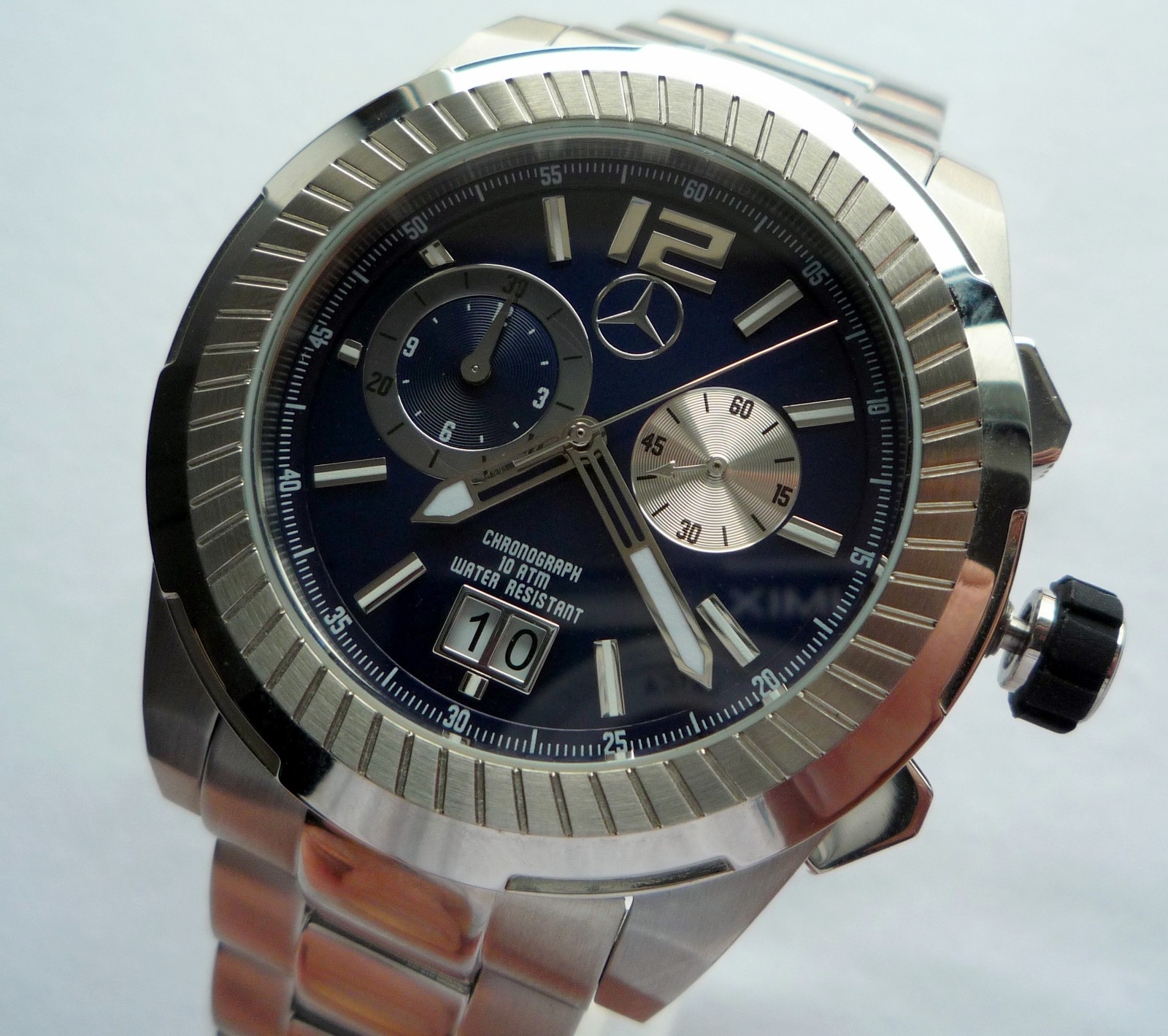 Mercedes Benz Classic Motorsport AMG DTM Racing Driver Sport Chronograph Watch