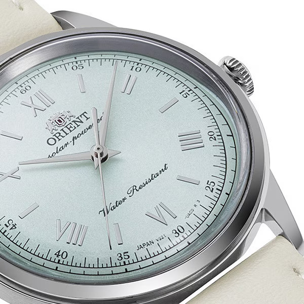 ORIENT Bambino 38 RN-WK0002E Solar Men’s Watch Classic Leather Band