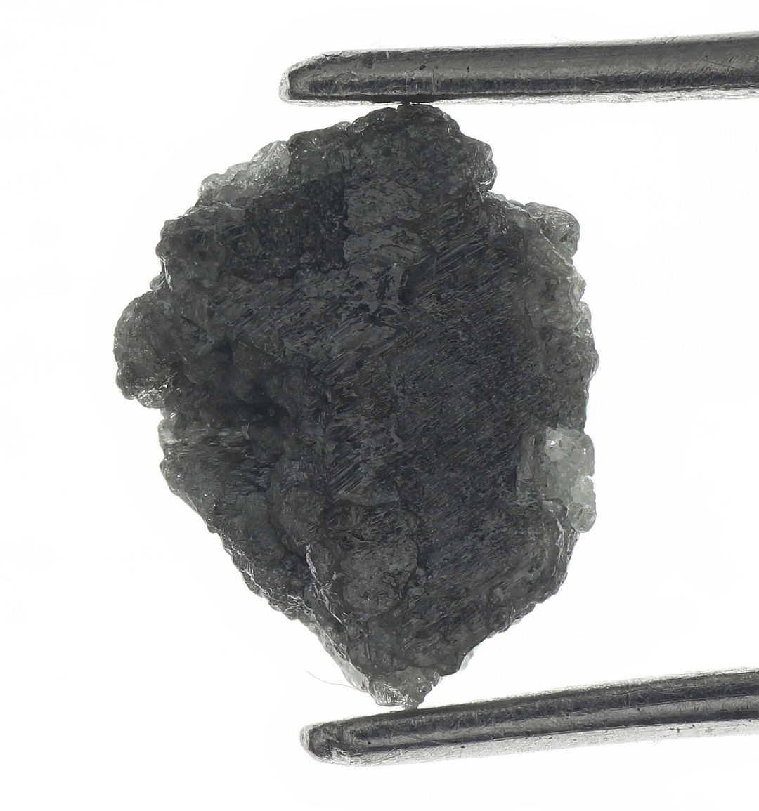 Raw Loose Natural Grey 10.32×8.86×3.81MM 2.6 Carat Rough Diamond