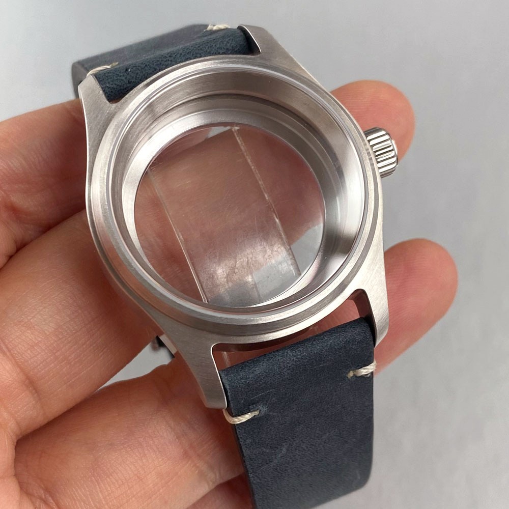 200M Diver 36mm 39mm Steel Pilot Watch Case 20ATM Sapphire Fit NH35 NH34 GMT PT