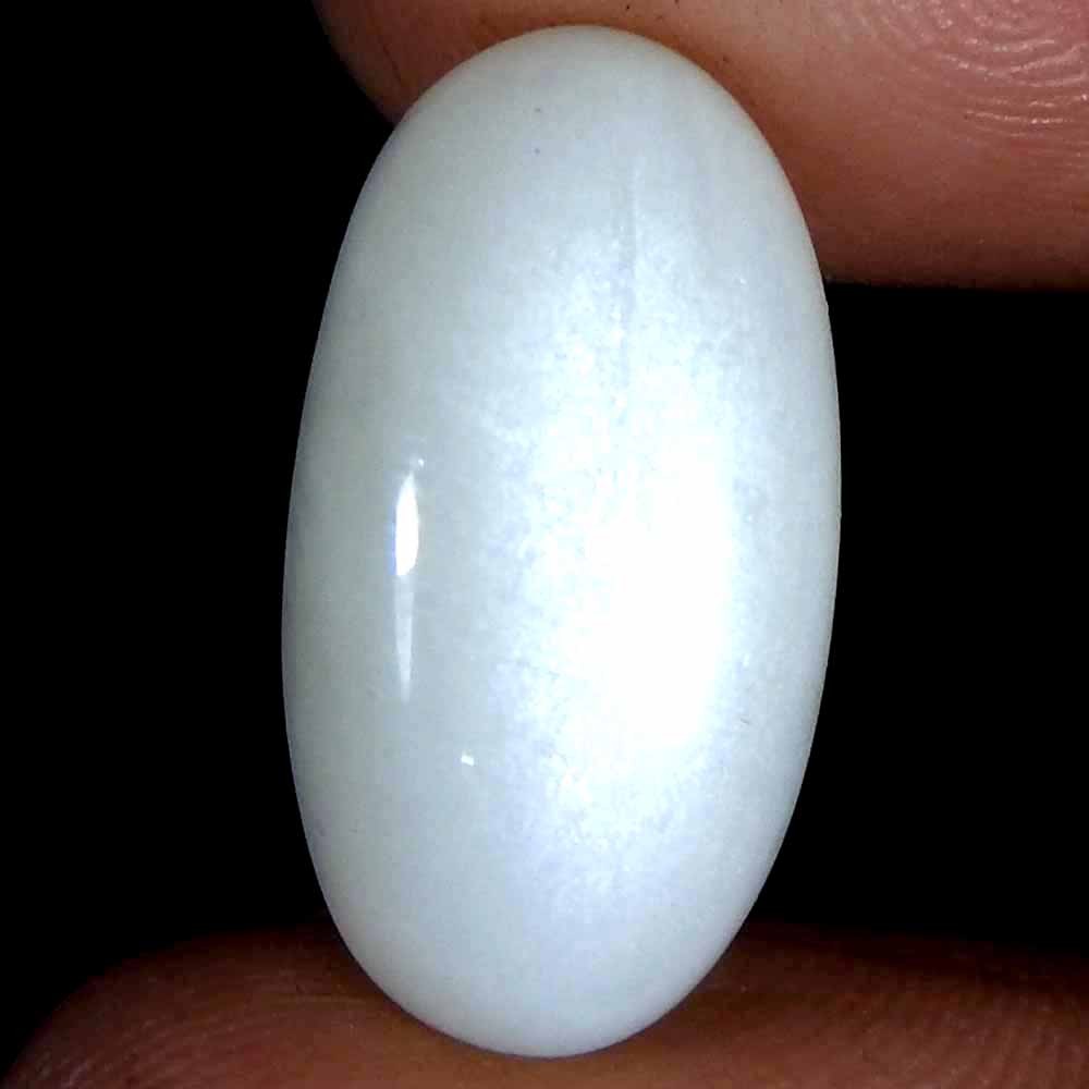 9.15Cts100%Natural Quality Silky Monnstone Oval Cabochon Loose Gemstone