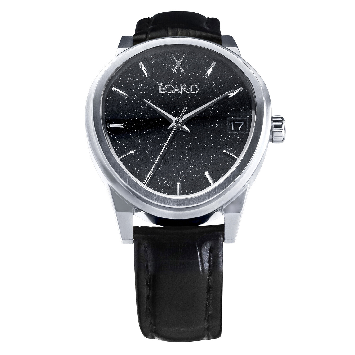 Egard Women’s Dali F2 Silver Automatic Black Dial Watch – WCH-5073G0H213
