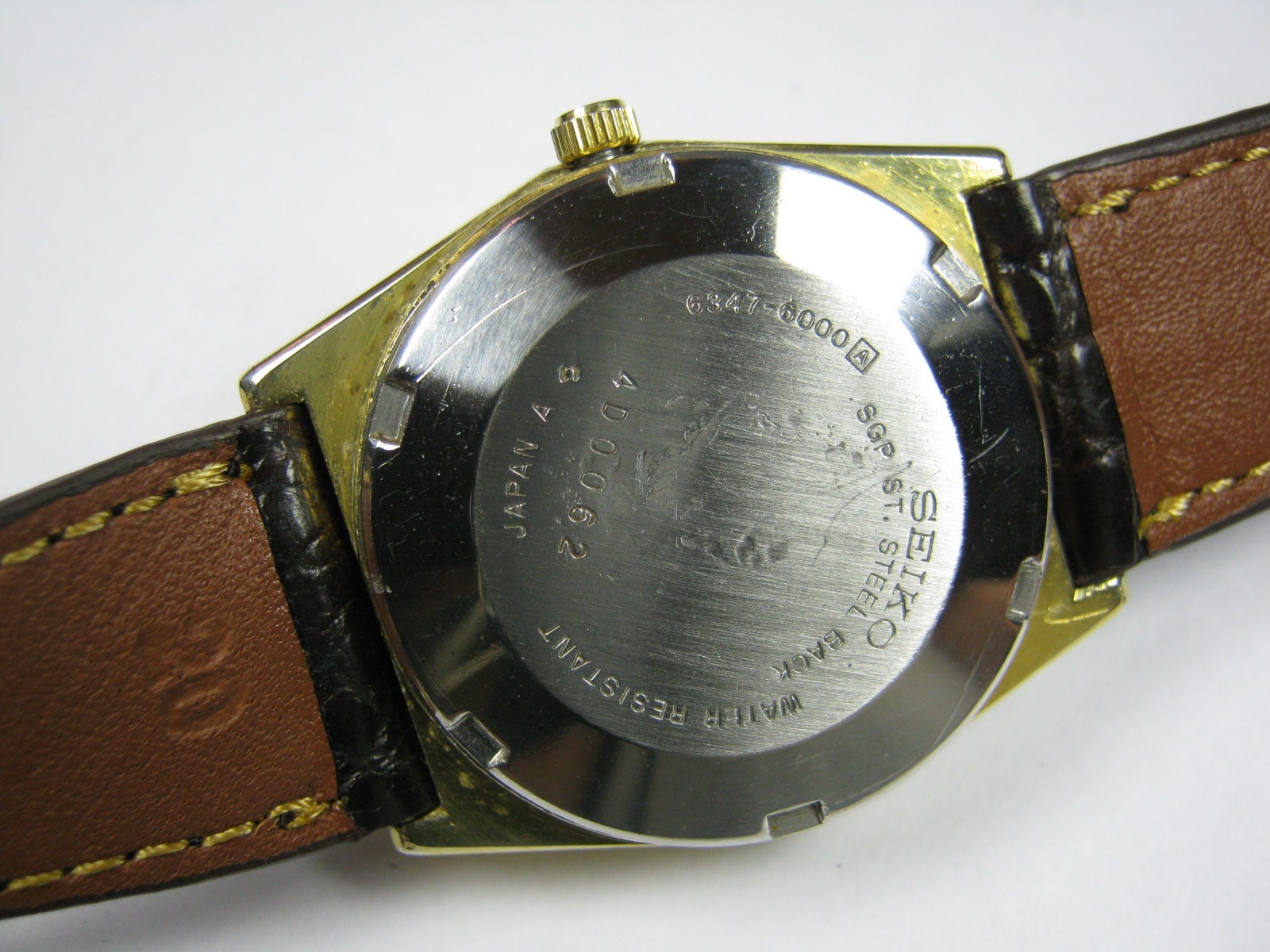 Vintage SEIKO MOON PHASE 6347-6000 Automatic Date Function Properly