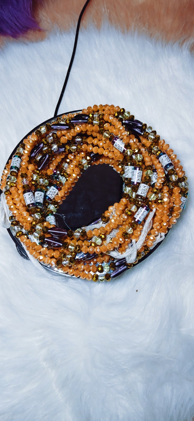 Authentic African Glass and Crystal Designed Waist Beads for Women African Beads