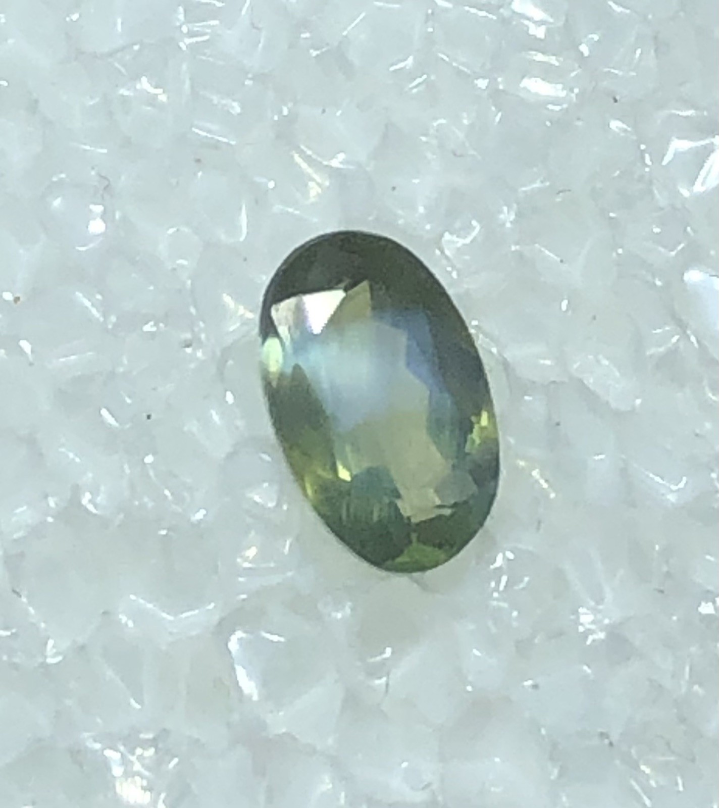 .75ct 6.9 X 4.4mm Natural Alexandrite-India-Great Color Change!