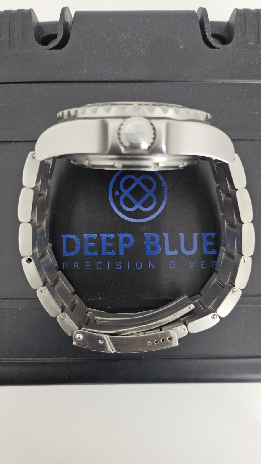 Deep Blue Master 2000 III Orange Lume Swiss Automatic Professional Divers Watch