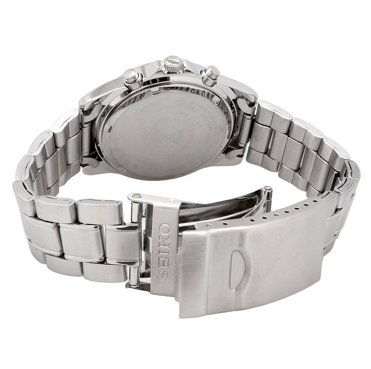 SEIKO SPIRIT SBTQ071 Blue Silver Chronograph Men’s Watch in Box New from Japan