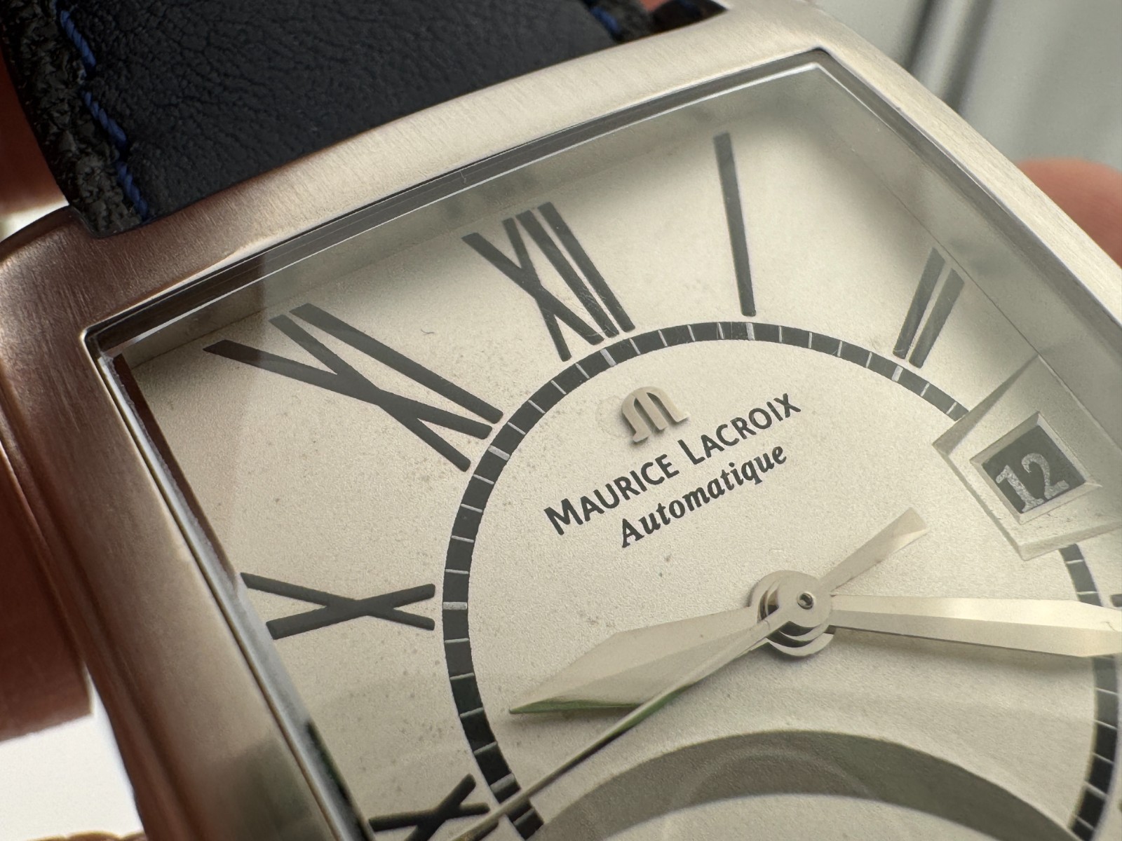 MAURICE LACROIX Pontos PT6167 Automatic Reserve de Marche White Dial – 36×43 mm