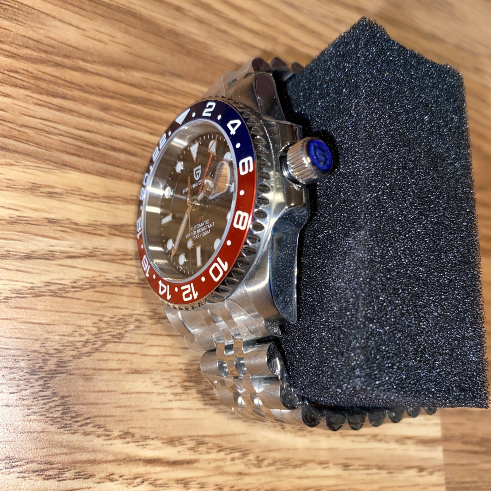 Pagani Design V3 Diver GMT Jubilee Bracelet Automatic Pepsi Bezel