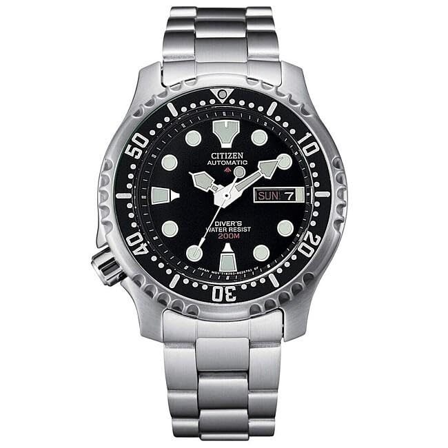 CITIZEN PROMASTER NY0040-50E AUTOMATIC diver Waterproof Men Watch StainlessSteel