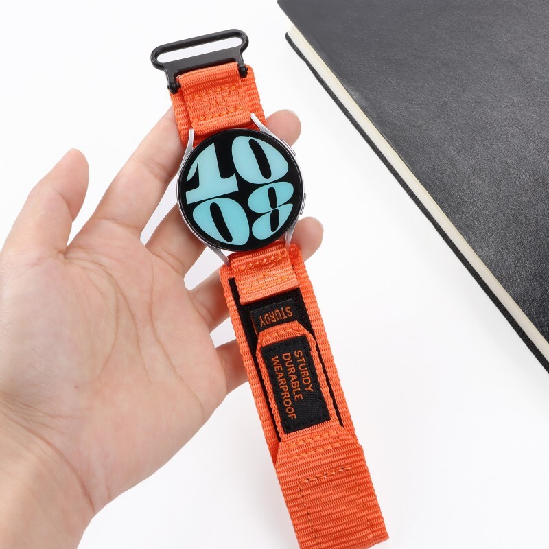 Premiuim Quick Release Canvas Nylon Braided Watch Band Strap 20/22mm Universal